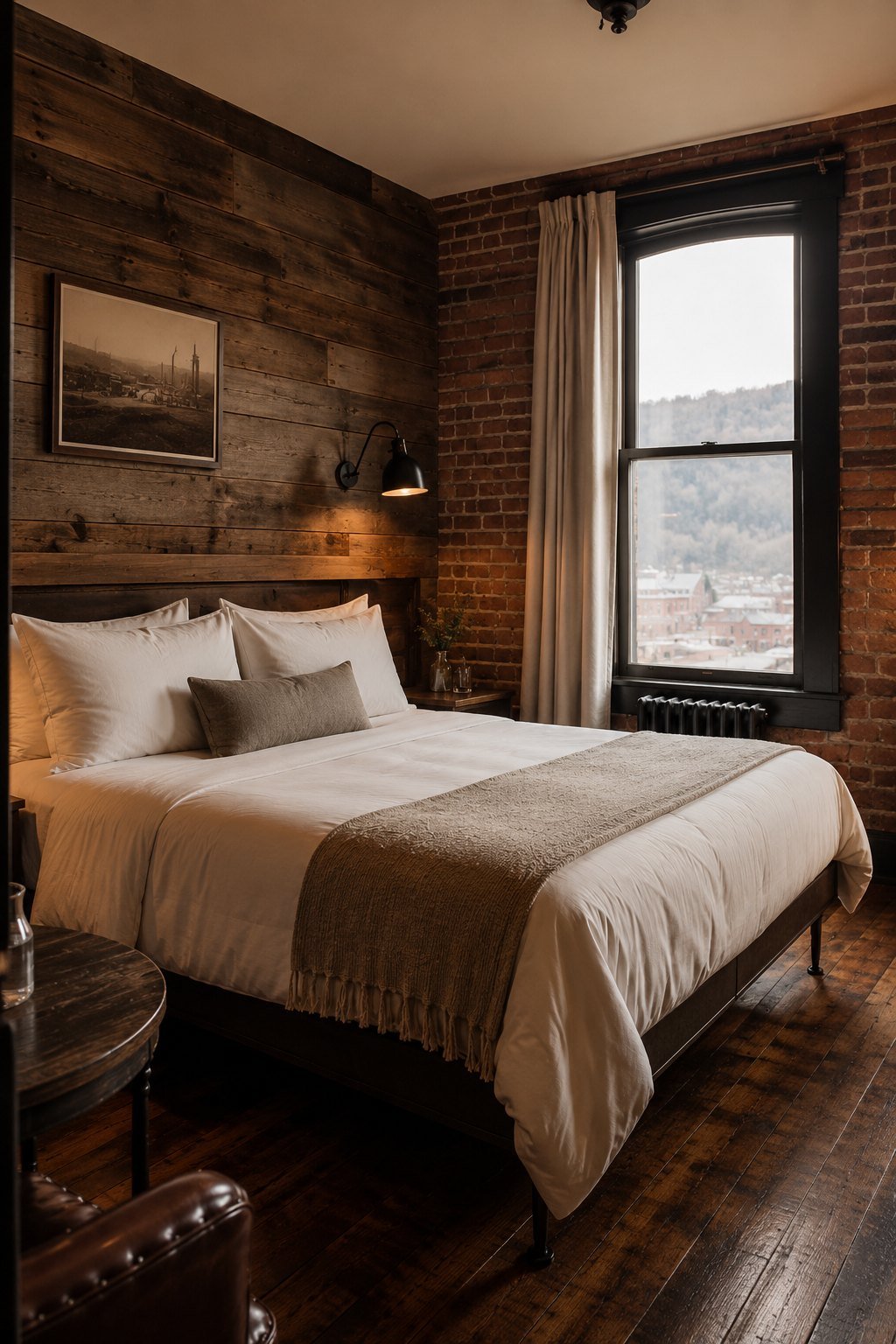 A refined heritage guest room at Hotel Rumford