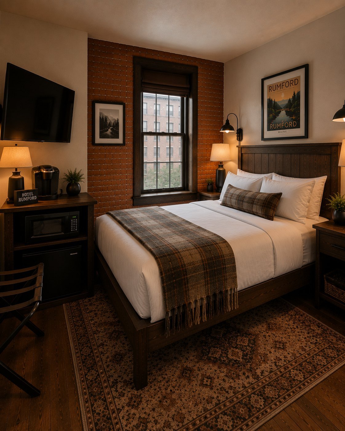 The Standard Suite hotel room at Hotel Rumford
